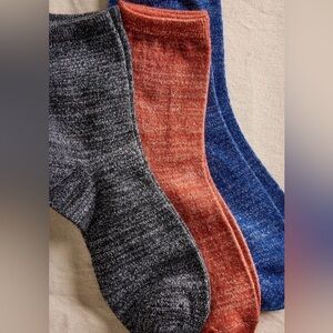Free People Lurex Sock Bundle (Pack of 3) NWT